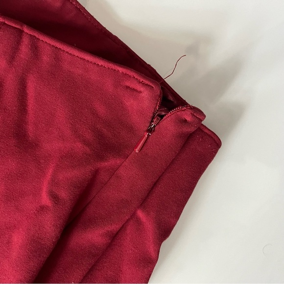 Dalia Collection • Red Skinny Trousers - Picture 4 of 5